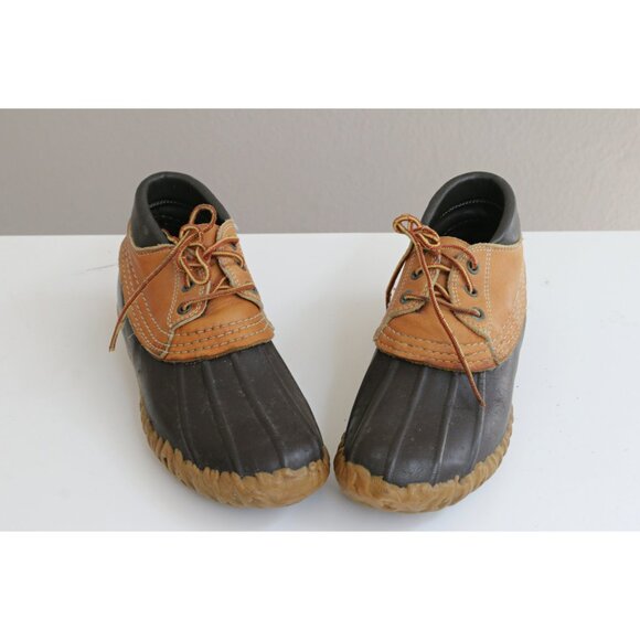 1980's Vintage L.L. Bean Short Duck Boots ~ Women's Size 6 ~ Lower Top ~ Ankle - Picture 3 of 9